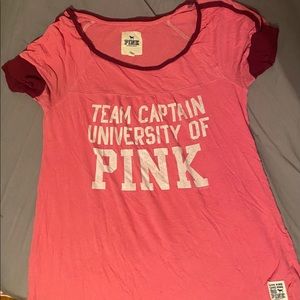 Y2K/2000’s PINK Babydoll Tee